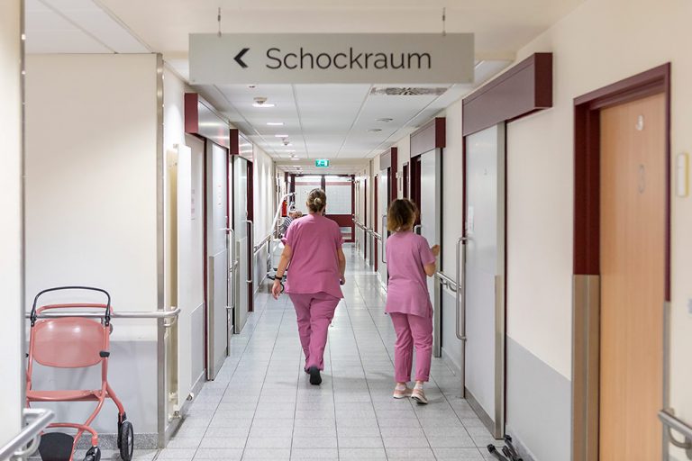 Ein Bild des Schockraums im Elisabeth Krankenhaus Geilenkirchen